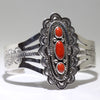Coral Bracelet by Eula Wylie 5-1/2"
