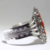 Coral Bracelet by Eula Wylie 5-1/2"