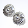 Silver Earrings by Thomas Jim