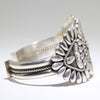Silver Bracelet by Thomas Jim- 5-1/2"