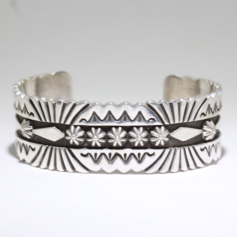 Silver Bracelet by Thomas Jim 6"