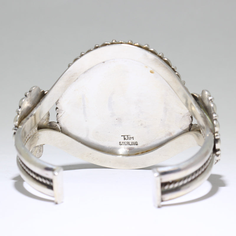 Silver Bracelet by Thomas Jim 5-1/2"