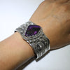 Sugilite Bracelet by Arnold Blackgoat 5-3/4"