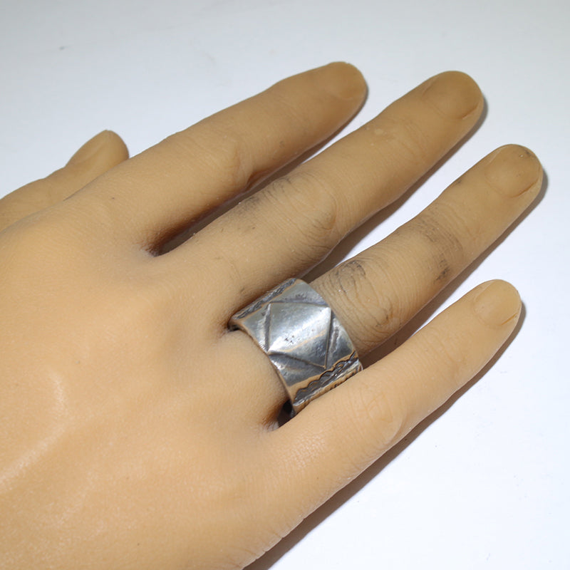 Coin Silver Ring by Jock Favour- 9