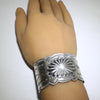 Silver Bracelet by Arnold Goodluck 5-3/4"
