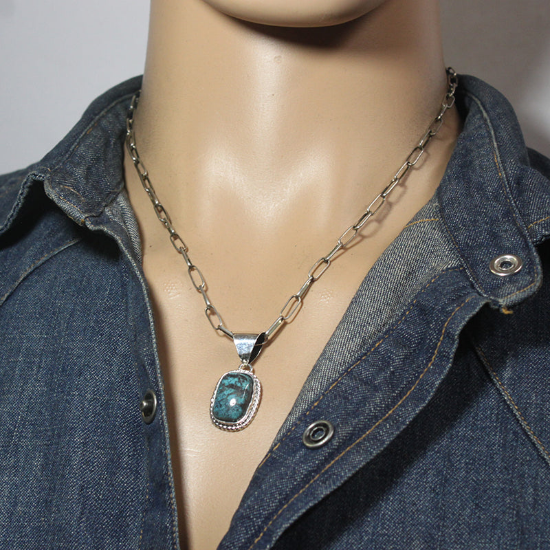 Morenci Pendant by Robin Tsosie