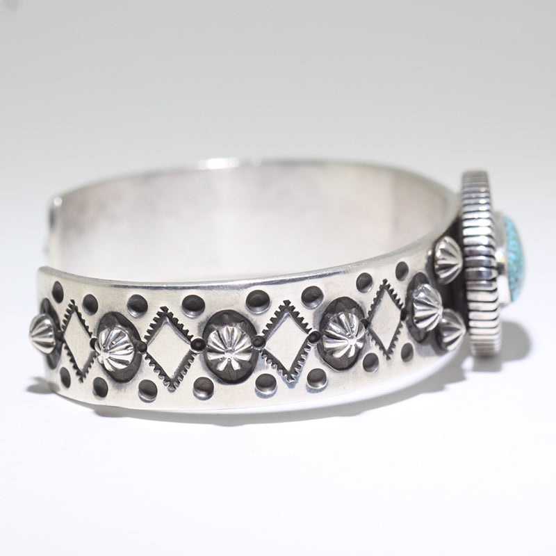Kingman Bracelet by Philbert Secatero 5-3/4"
