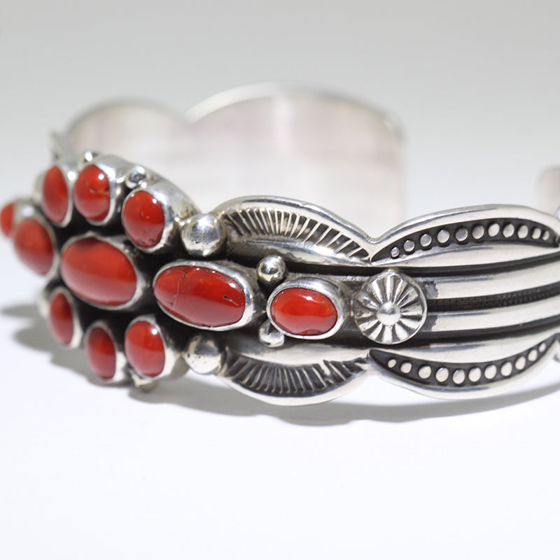 Coral Bracelet by Albert Jake 5-3/4"
