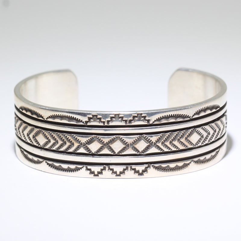 Silver Bracelet by Bruce Morgan 5-1/4"