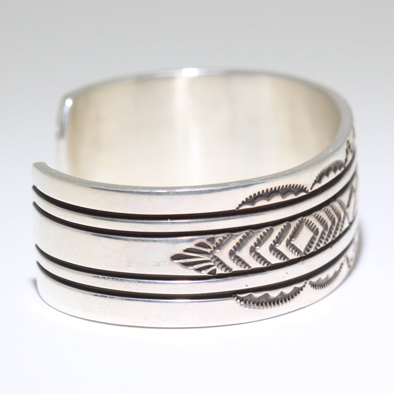 Silver Bracelet by Bruce Morgan 5-1/4"