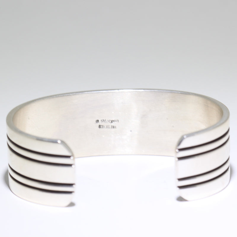 Silver Bracelet by Bruce Morgan 5-1/4"