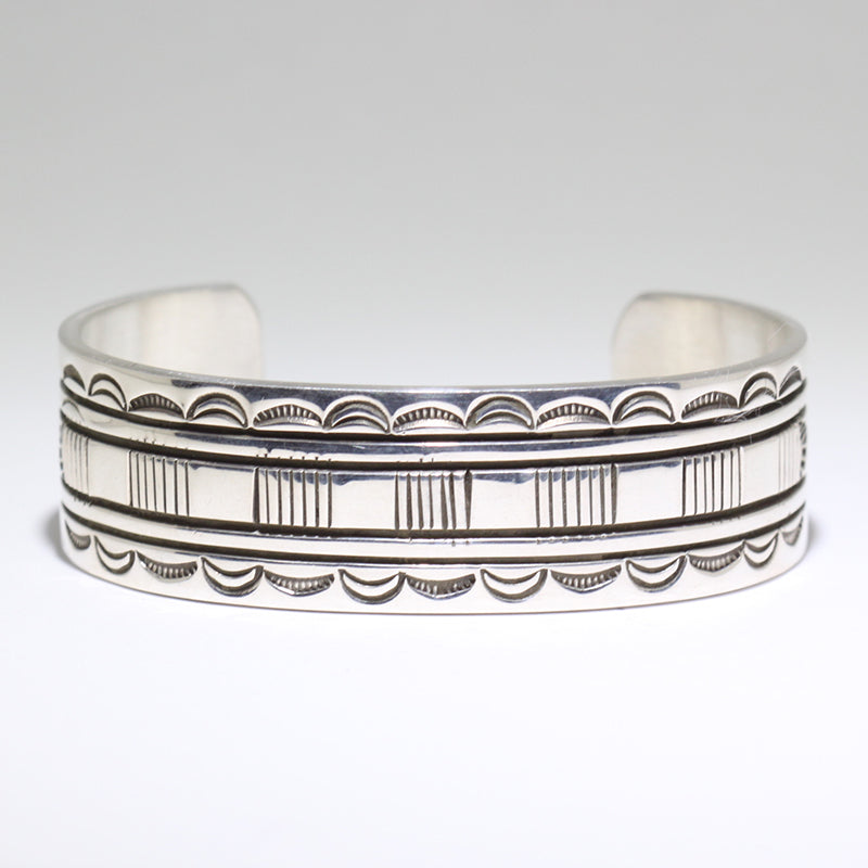 Silver Bracelet by Bruce Morgan 5-1/4"