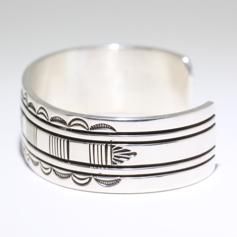 Silver Bracelet by Bruce Morgan 5-1/4"