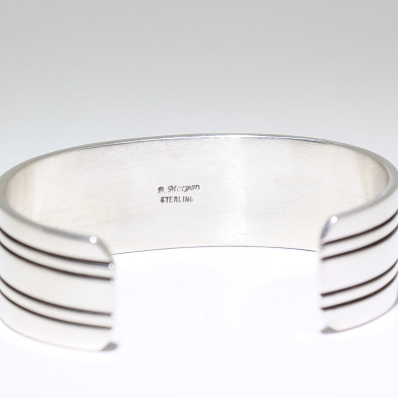 Silver Bracelet by Bruce Morgan 5-1/4"