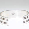 Silver Bracelet by Bruce Morgan 5-1/4"