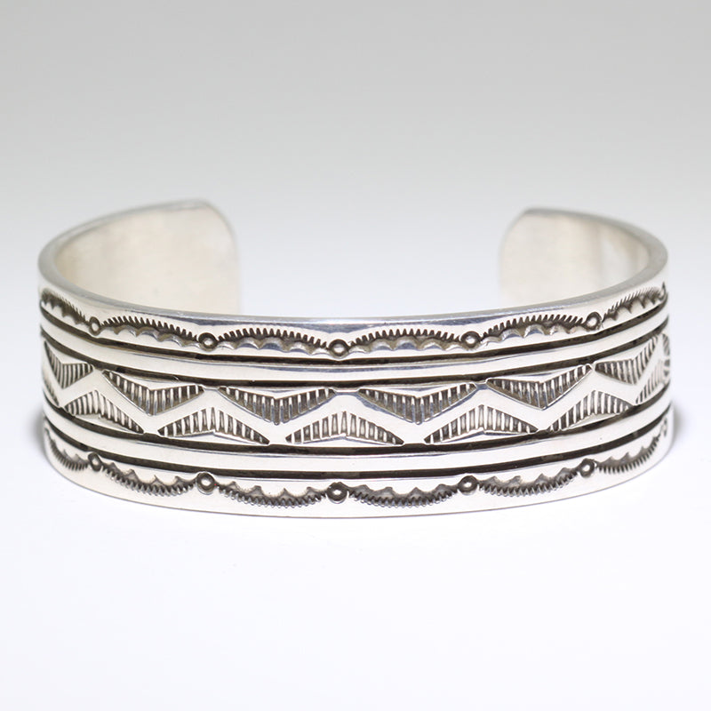 Silver Bracelet by Bruce Morgan 5-1/4"