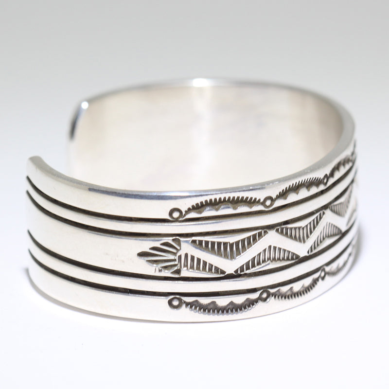 Silver Bracelet by Bruce Morgan 5-1/4"
