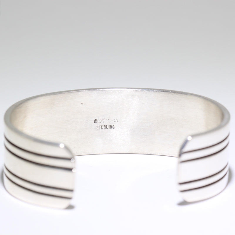 Silver Bracelet by Bruce Morgan 5-1/4"