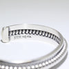 Silver Bracelet by Caroline Tsosie 5-1/4"