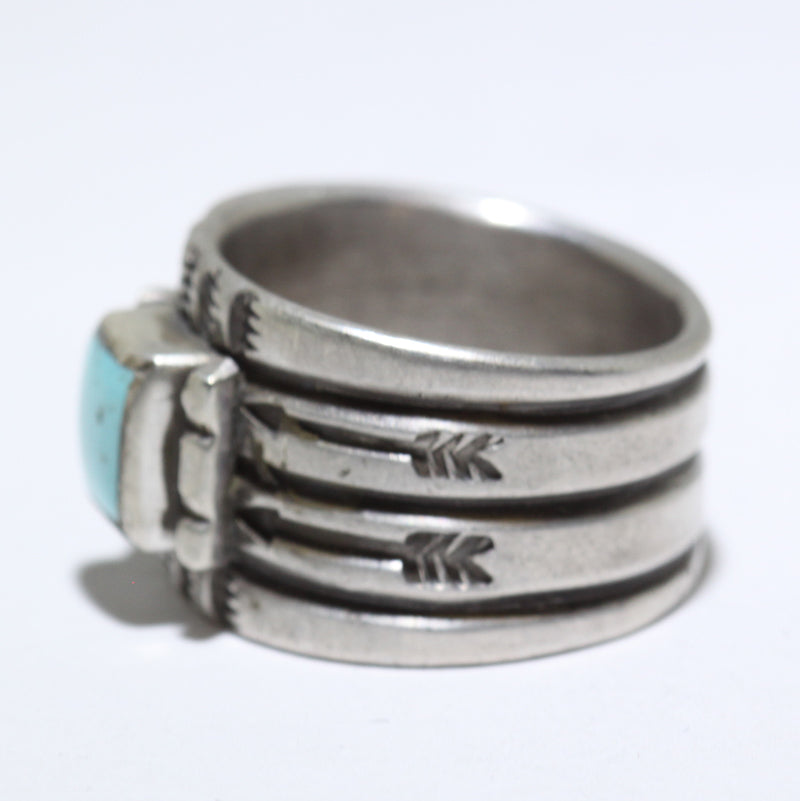 Turquoise Ring by Falcon Trading Company- 7.5