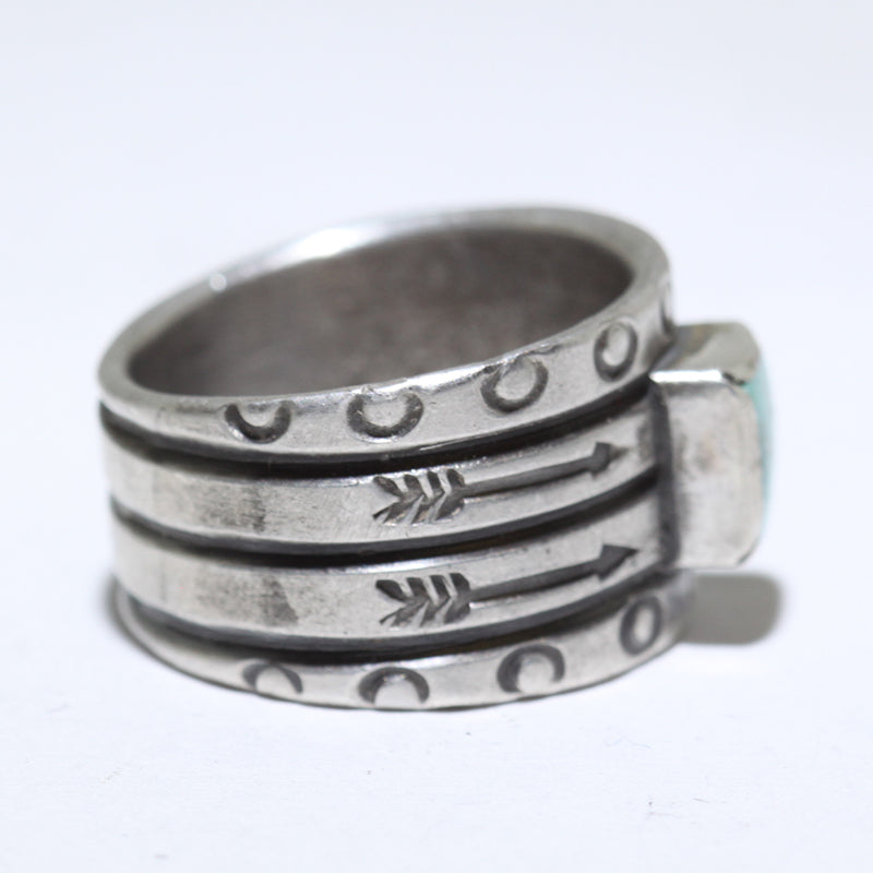 Turquoise Ring by Falcon Trading Company- 8.5