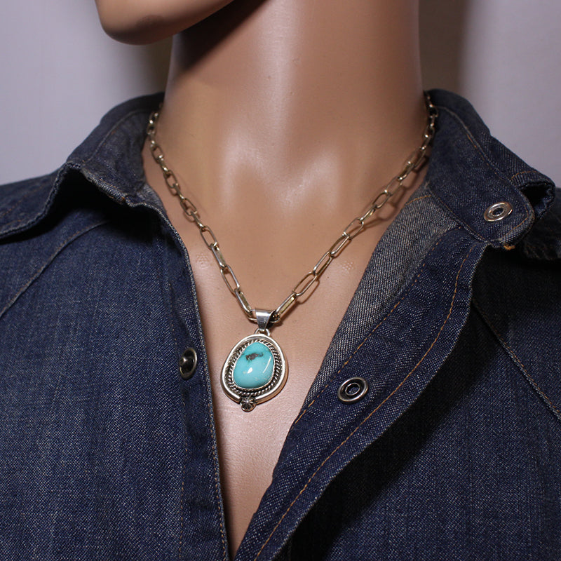Morenci Pendant by Robin Tsosie
