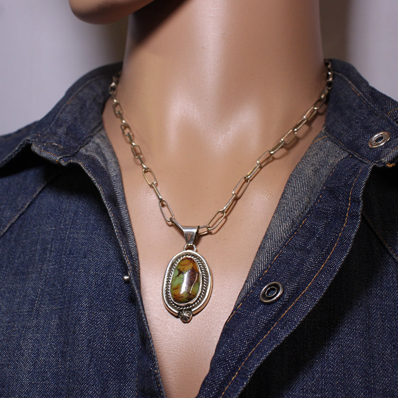 Royston Pendant by Robin Tsosie