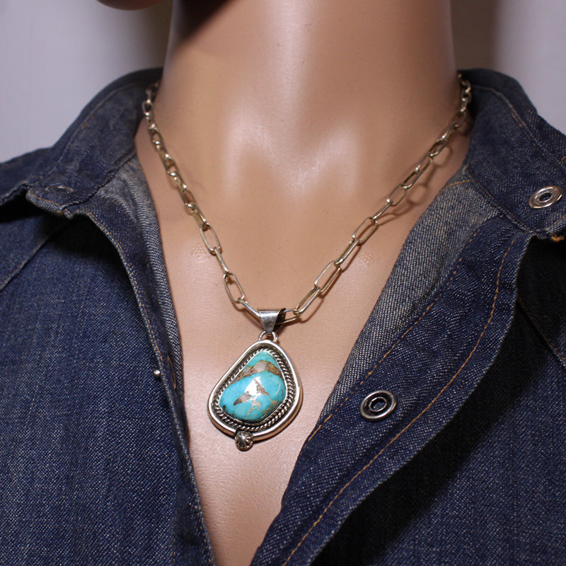Royston Pendant by Robin Tsosie