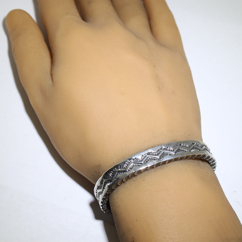 Silver Bracelet by Sunshine Reeves 5-1/4"