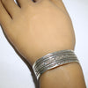 Silver Bracelet by Bruce Morgan 5-1/4"