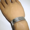 Silver Bracelet by Bruce Morgan 5-1/4"