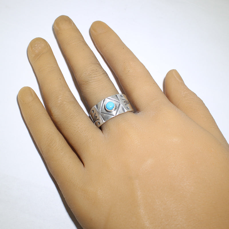 Turquoise Ring by Falcon Trading Company- 11
