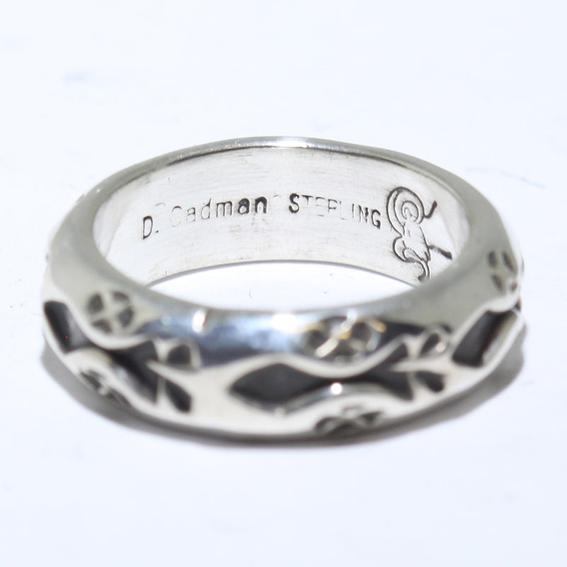 Silver Ring by Darrell Cadman- 8