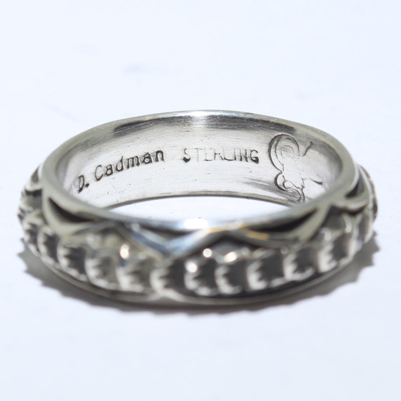 Silver Ring by Darrell Cadman- 9