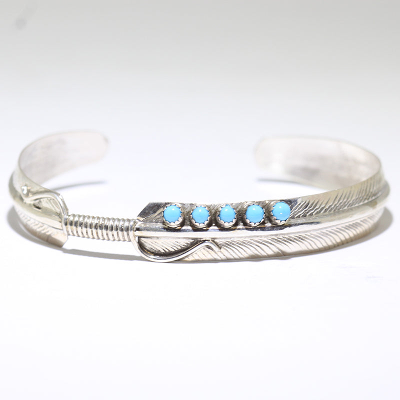 Feather Bracelet by Navajo 5"