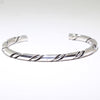 Silver Bracelet by Navajo 5-1/2"