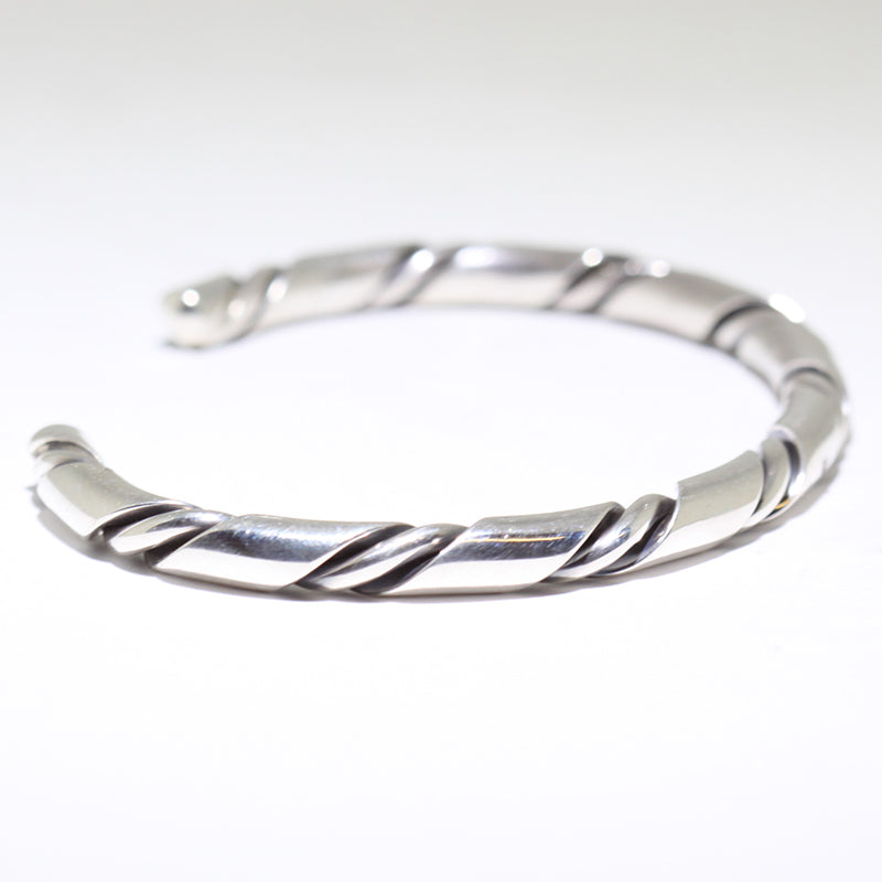 Silver Bracelet by Navajo 5-1/2"
