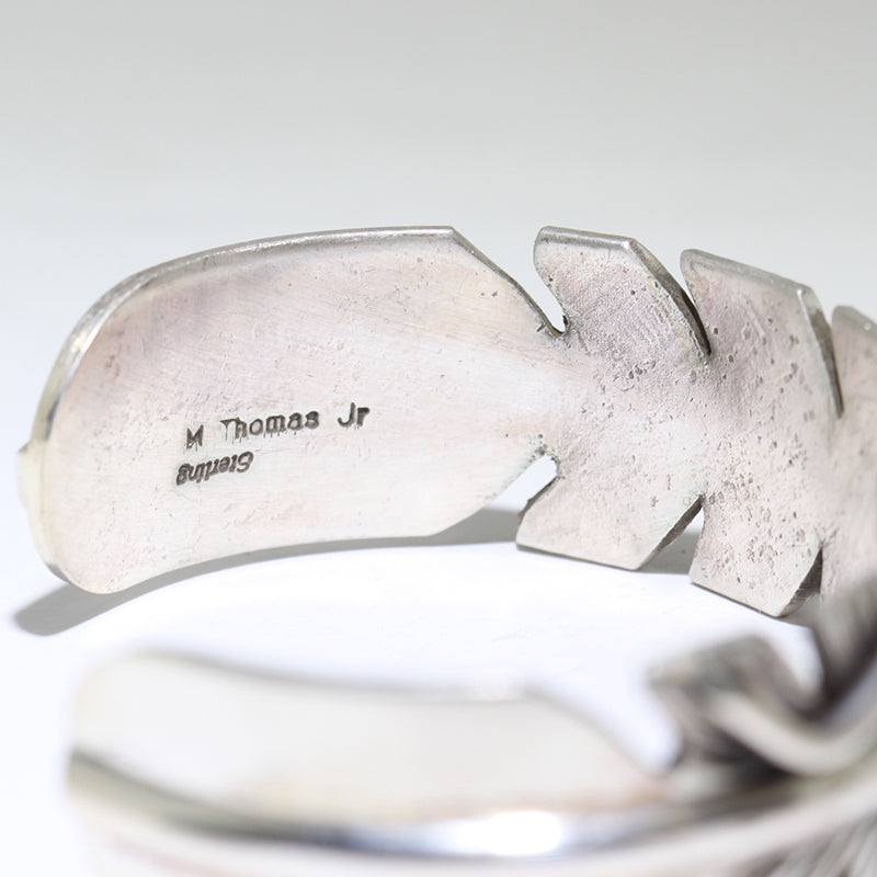 Feather Bracelet by Navajo 5-1/2"