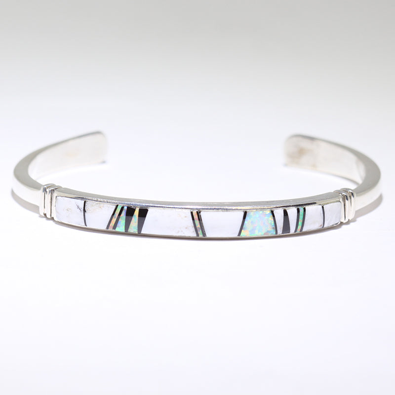 Inlay Bracelet by Navajo 5"
