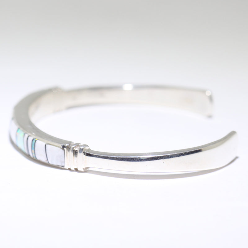 Inlay Bracelet by Navajo 5"