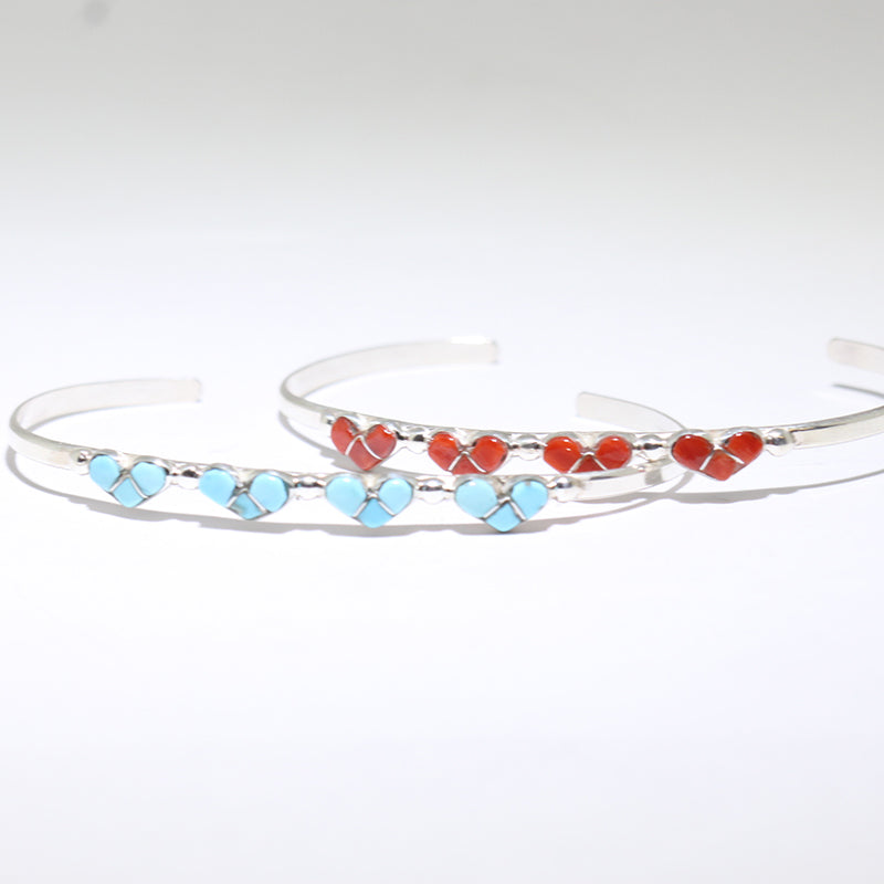 Inlay Bracelet by Zuni 4-3/4"