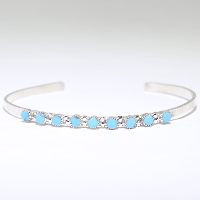 Turquoise Bracelet by Navajo 5"