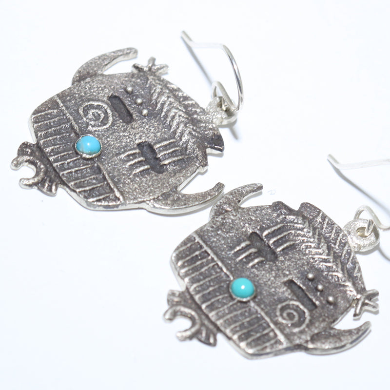 Earrings by Lee Begay