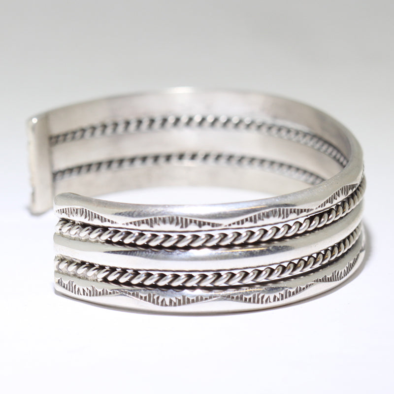 Silver Bracelet by Navajo 5-3/4"