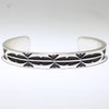 Silver Bracelet by Navajo 6"