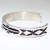 Silver Bracelet by Navajo 6"