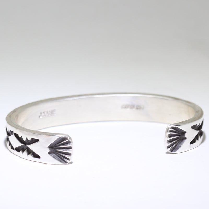 Silver Bracelet by Navajo 6"