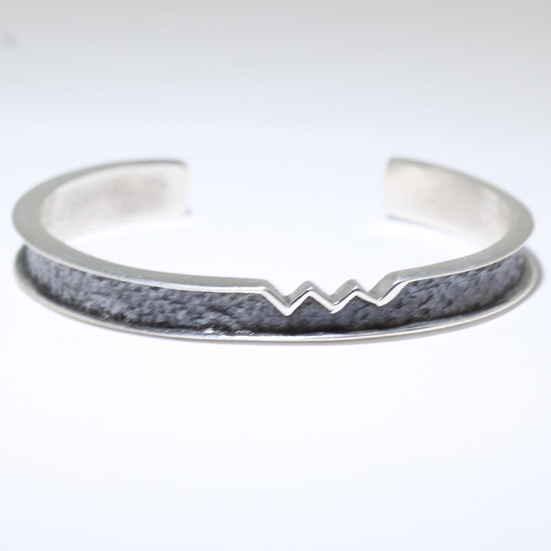 Silver Bracelet by Aaron Anderson 5-1/2"