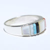 Inlay Ring by Veronica Benally- 7.5