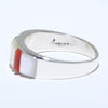 Inlay Ring by Veronica Benally- 7.5
